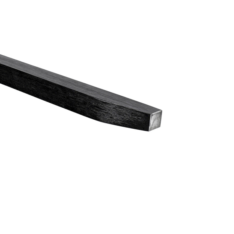 Rectangular Rubberwood Dining Table with Smooth Finish and Sturdy Legs